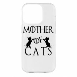 Чохол для iPhone 14 Pro Mother of cats1 - PrintSalon
