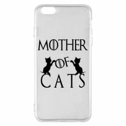 Чохол для iPhone 6 Plus/6S Plus Mother of cats1 - PrintSalon