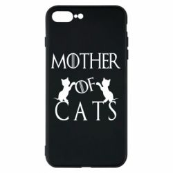 Чохол для iPhone 7 Plus Mother of cats1 - PrintSalon