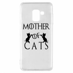 Чохол для Samsung A8 2018 Mother of cats1 - PrintSalon
