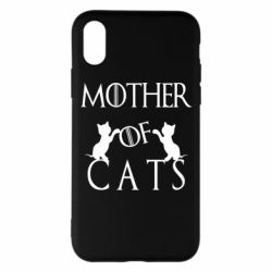 Чохол для iPhone X/Xs Mother of cats1 - PrintSalon