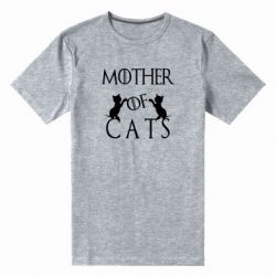 Чоловіча преміум футболка Mother of cats1 - PrintSalon