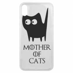 Чехол для iPhone Xs Max Mother of cats - PrintSalon