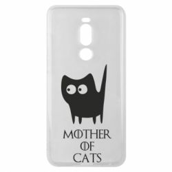 Чехол для Meizu Note 8 Mother of cats - PrintSalon