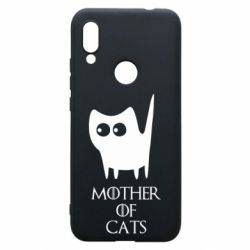 Чехол для Xiaomi Redmi 7 Mother of cats - PrintSalon