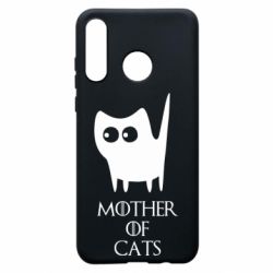 Чехол для Huawei P30 Lite Mother of cats - PrintSalon