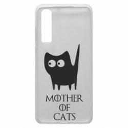 Чехол для Huawei P30 Mother of cats - PrintSalon