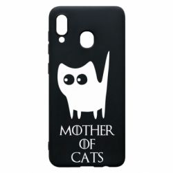 Чехол для Samsung A30 Mother of cats - PrintSalon