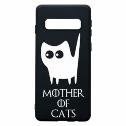 Чехол для Samsung S10 Mother of cats - PrintSalon