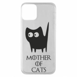 Чехол для iPhone 11 Mother of cats - PrintSalon