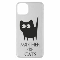 Чехол для iPhone 11 Pro Max Mother of cats - PrintSalon