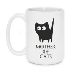 Чашка 420ml Mother of cats - PrintSalon