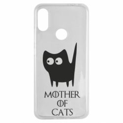 Чехол для Xiaomi Redmi Note 7 Mother of cats - PrintSalon