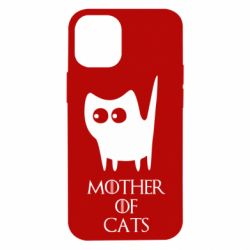 Чехол для iPhone 12 mini Mother of cats - PrintSalon