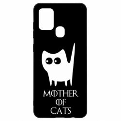 Чехол для Samsung A21s Mother of cats - PrintSalon