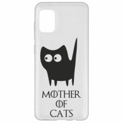 Чехол для Samsung A31 Mother of cats - PrintSalon