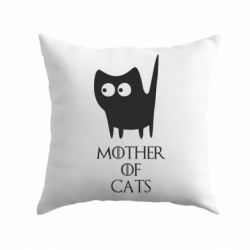 Подушка Mother of cats - PrintSalon