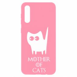Чехол для Samsung A50 Mother of cats - PrintSalon