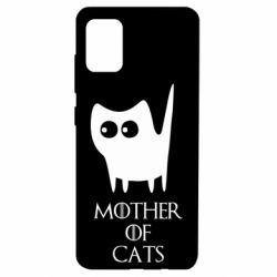 Чехол для Samsung A51 Mother of cats - PrintSalon