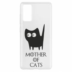 Чехол для Samsung S20 FE Mother of cats - PrintSalon