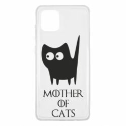 Чехол для Samsung Note 10 Lite Mother of cats - PrintSalon