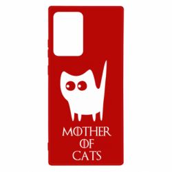 Чехол для Samsung Note 20 Ultra Mother of cats - PrintSalon