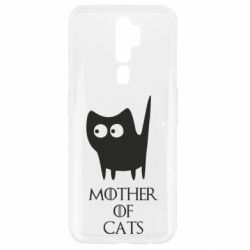 Чехол для Oppo A5/A9 2020 Mother of cats - PrintSalon