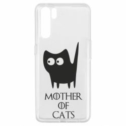 Чехол для Oppo A91/Reno3 Mother of cats - PrintSalon