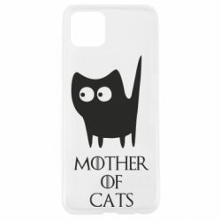 Чехол для Oppo A92s Mother of cats - PrintSalon