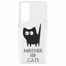 Чехол для Oppo Reno 4 Pro Mother of cats - PrintSalon