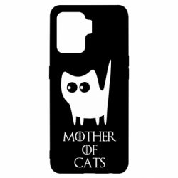 Чехол для Oppo Reno 5 Lite Mother of cats - PrintSalon