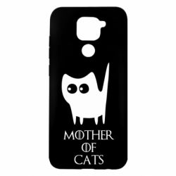 Чехол для Xiaomi Redmi Note 9/Redmi 10X Mother of cats - PrintSalon