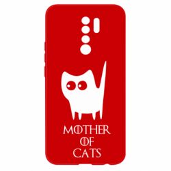 Чехол для Xiaomi Redmi 9 Mother of cats - PrintSalon