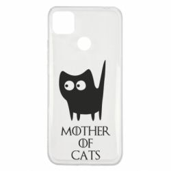 Чехол для Xiaomi Redmi 9c Mother of cats - PrintSalon