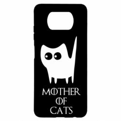 Чехол для Xiaomi Poco X3 Mother of cats - PrintSalon