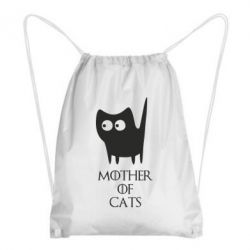 Рюкзак-мешок Mother of cats - PrintSalon