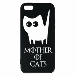 Чехол для iPhone5/5S/SE Mother of cats - PrintSalon