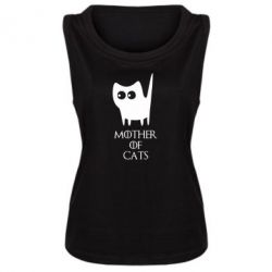Женская майка Mother of cats - PrintSalon