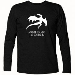 Футболка с длинным рукавом Mother of dragons 1 - PrintSalon