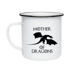 Кружка эмалированная Mother Of Dragons - PrintSalon
