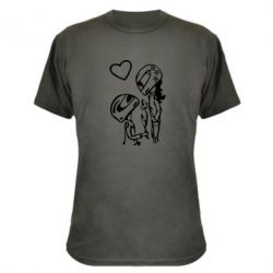 Камуфляжная футболка MOTO LOVE - PrintSalon