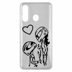 Чехол для Samsung M40 MOTO LOVE - PrintSalon