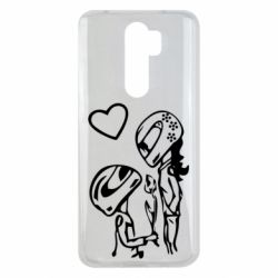 Чехол для Xiaomi Redmi Note 8 Pro MOTO LOVE - PrintSalon