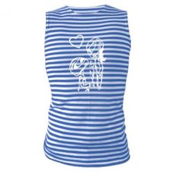 Майка-тельняшка MOTO LOVE