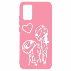Чехол для Samsung A02s/M02s MOTO LOVE - PrintSalon