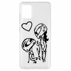 Чехол для Samsung A51 MOTO LOVE - PrintSalon