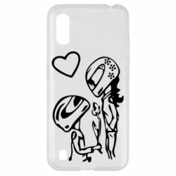 Чехол для Samsung A01/M01 MOTO LOVE - PrintSalon