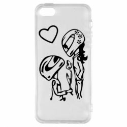 Чехол для iPhone5/5S/SE MOTO LOVE - PrintSalon