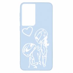 Чехол для Samsung S21 MOTO LOVE - PrintSalon