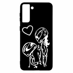 Чехол для Samsung S21+ MOTO LOVE - PrintSalon